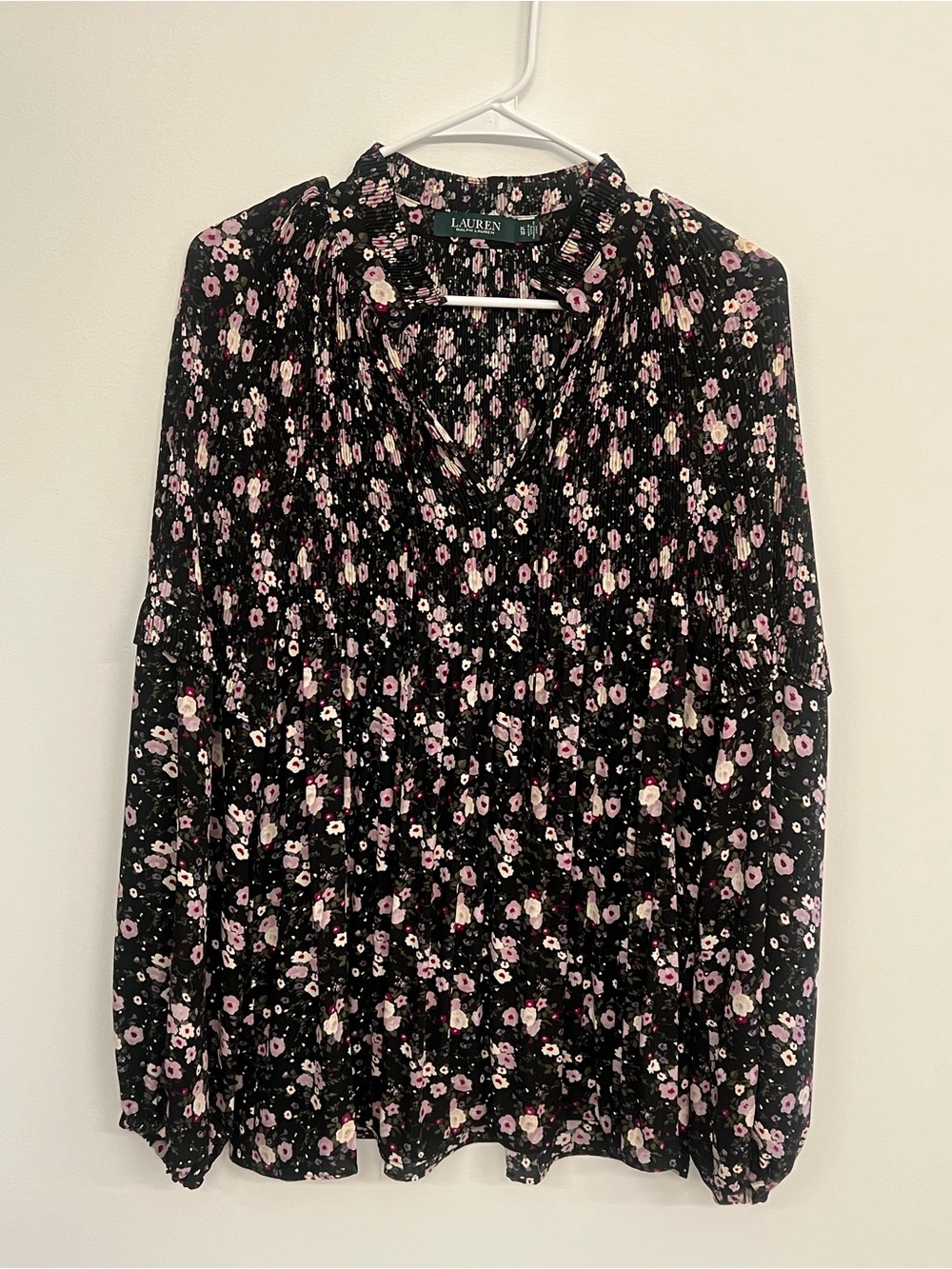 Ralph Lauren silk pleated camisole in perfect condition.